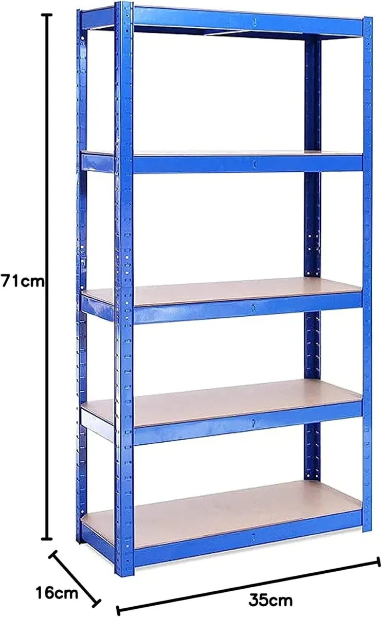 Garage Shelving Units - 5 Tier Storage Rack - Image 3