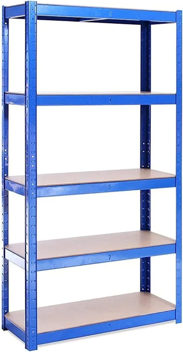 Garage Shelving Units - 5 Tier Storage Rack - Image 1