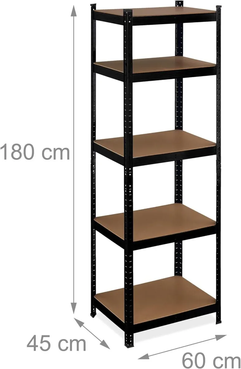Heavy-Duty Shelving 80% Steel fibreboard 10% - Image 3