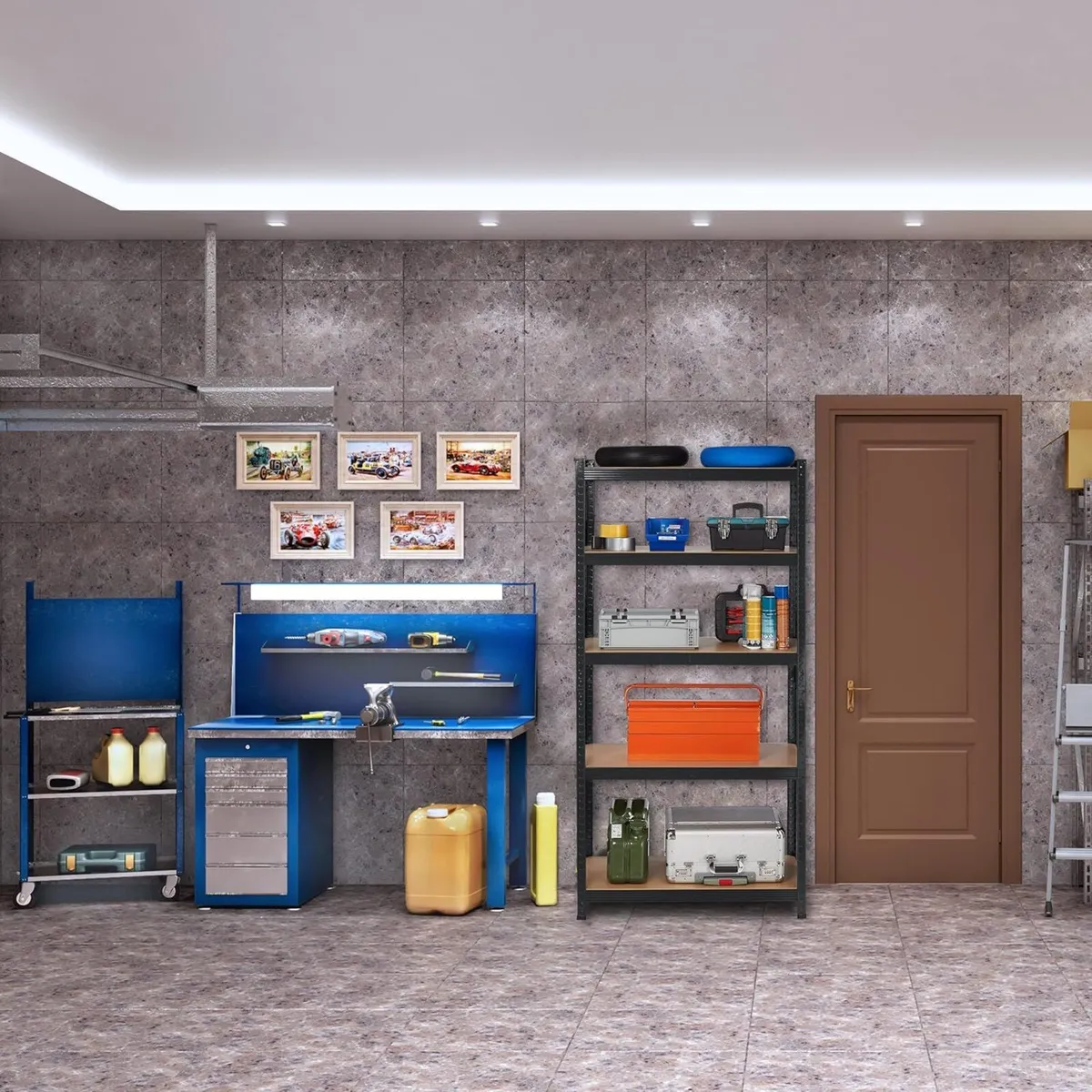 Heavy Duty Shelving Unit 5 Levels H x W D: 180 - Image 2