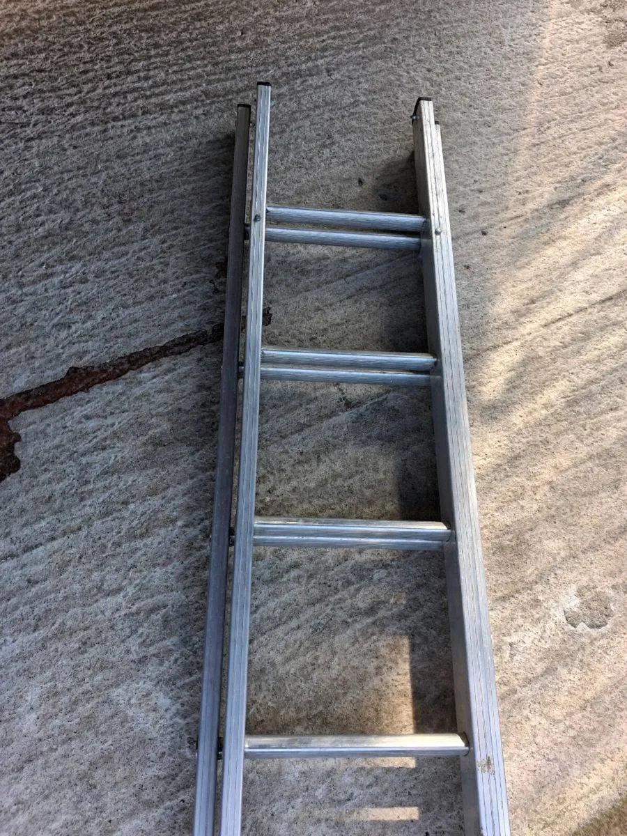 Stradbally 11ft double ladder - Image 3