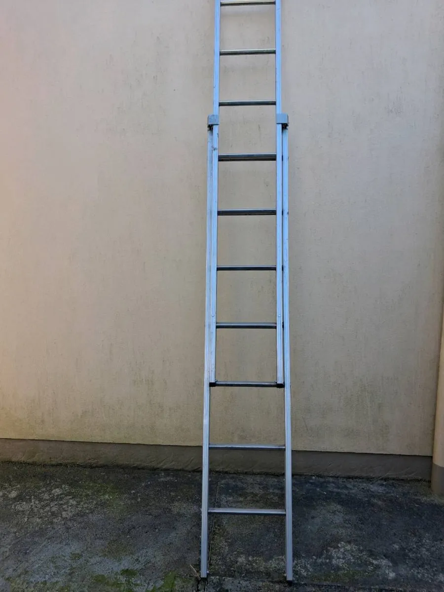 Stradbally 11ft double ladder - Image 1