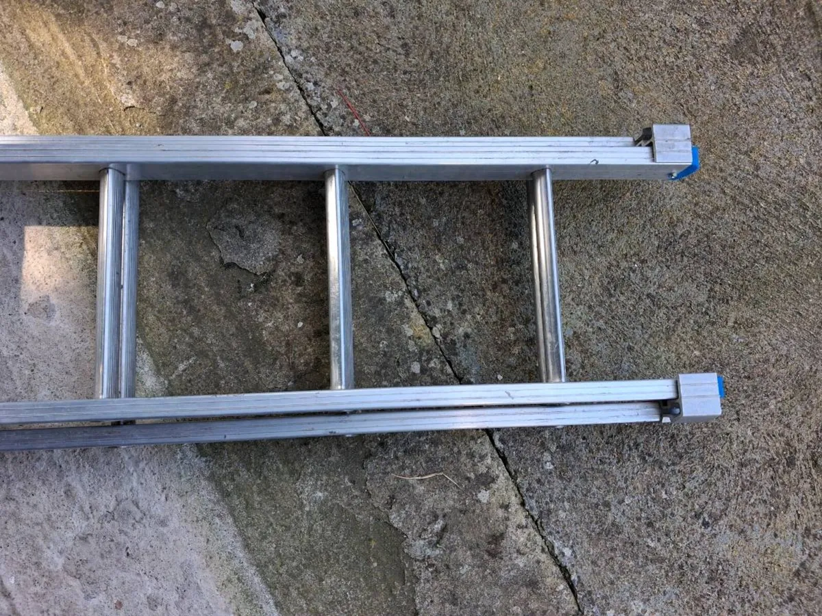 Stradbally 11ft double ladder - Image 2