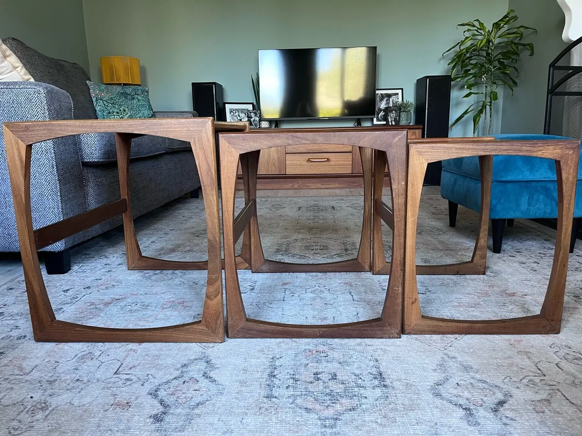 G Plan Quadrille nest of tables mid century - Image 3