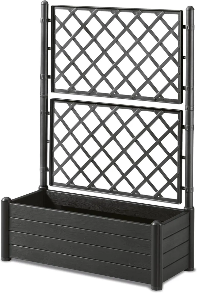 Italy tray with espalier plastic rectangular 100