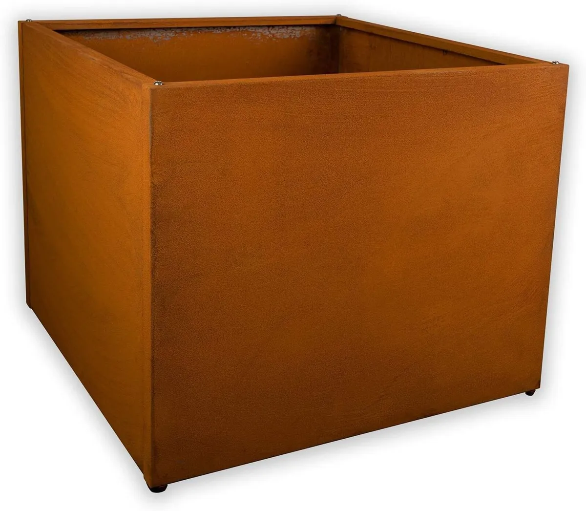 Corten Steel Raised Bed Square Planter 60 x 50 cm - Image 4