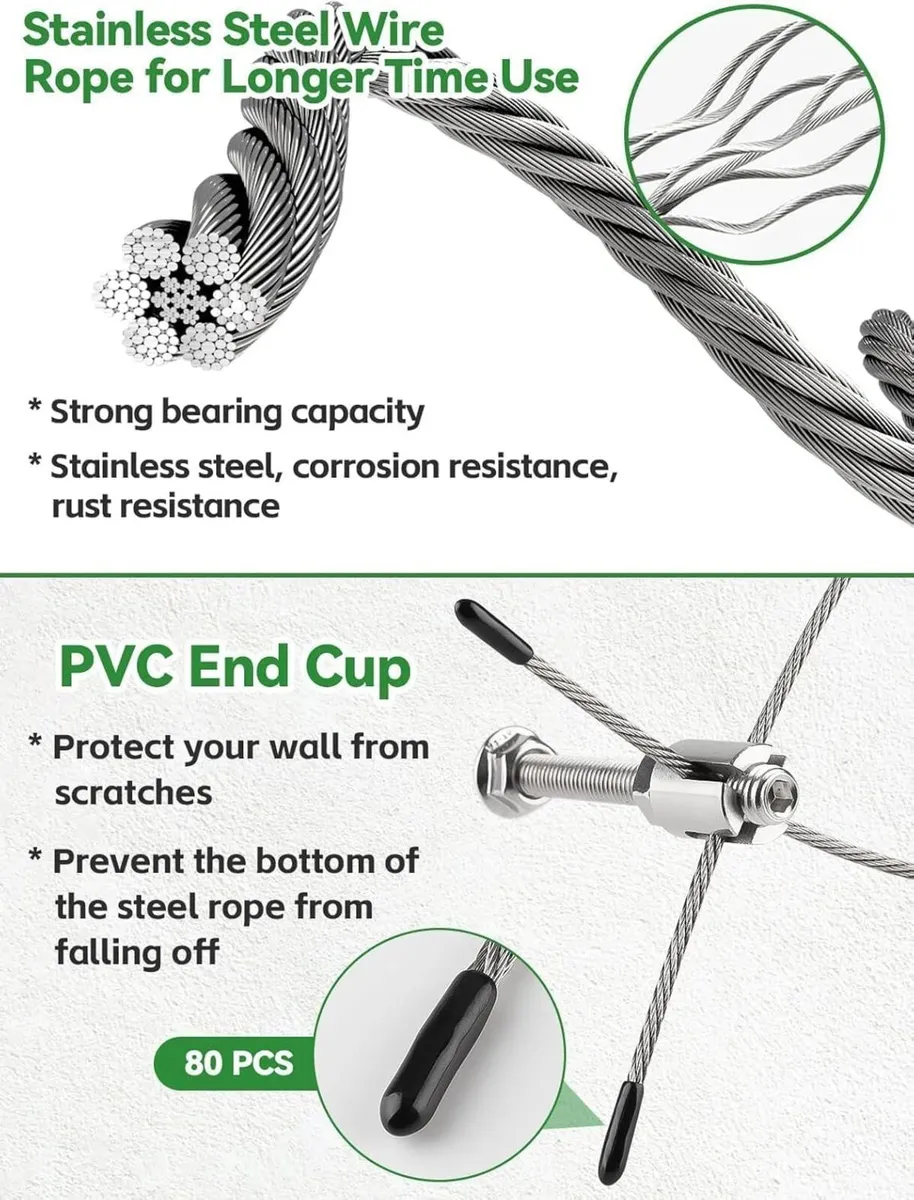 Garden Wire Trellis for Climbing Plants 30M - Image 4