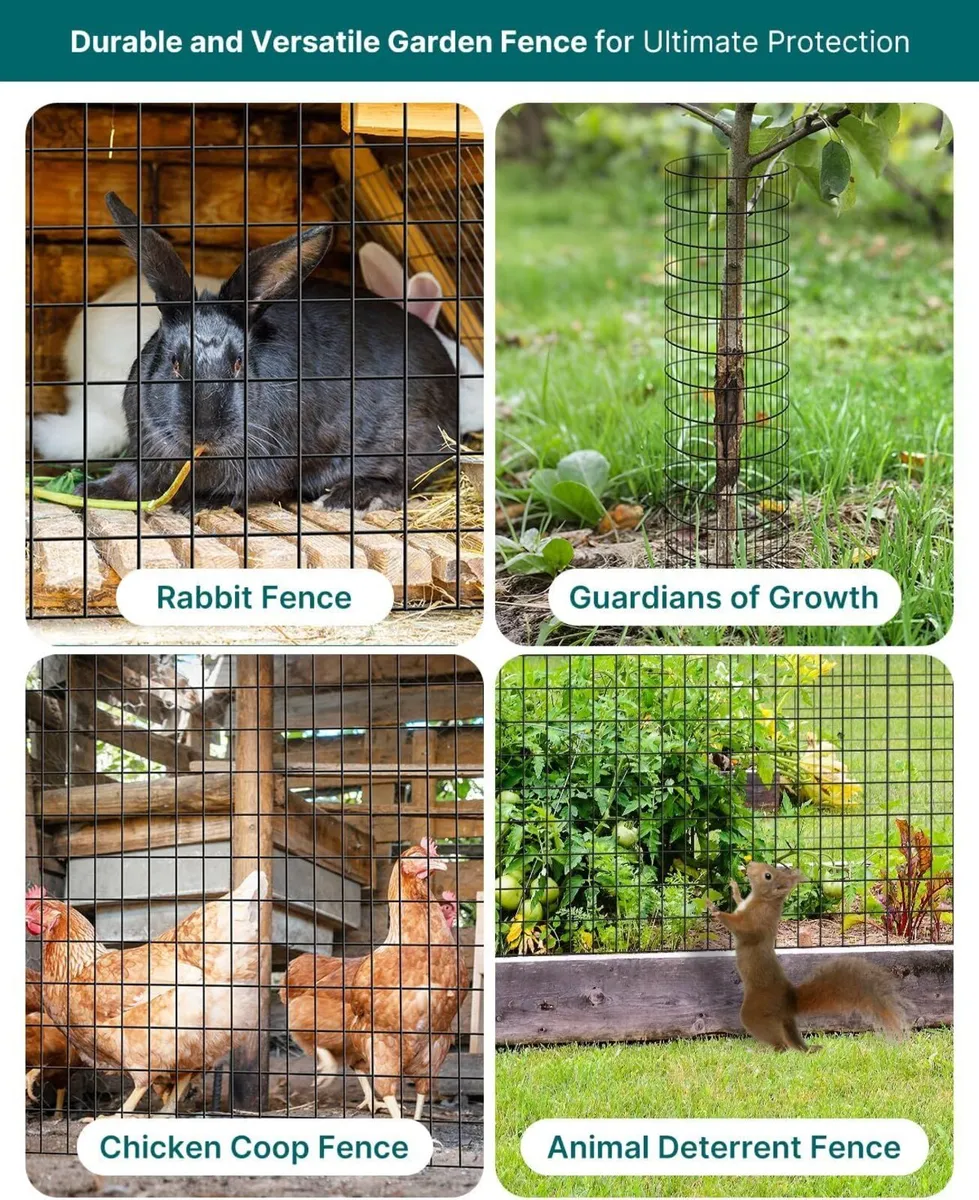 0.9m x 15.2m Wire Mesh Fencing (5cm 7.5cm Holes) - Image 3