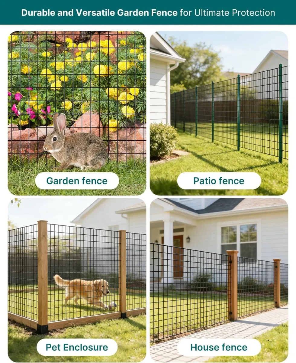 0.9m x 15.2m Wire Mesh Fencing (5cm 7.5cm Holes) - Image 4