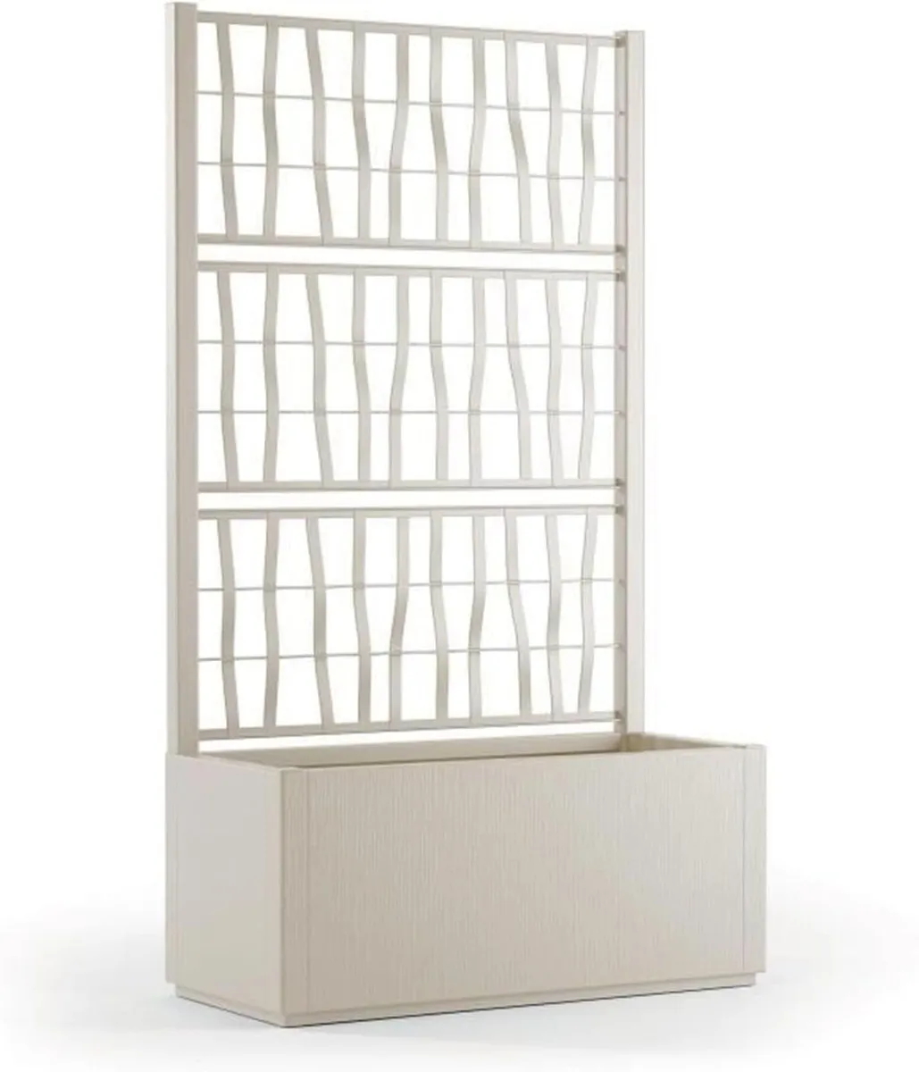 Ethica 80 cm Rectangular Plant Pot Planter with - Image 1