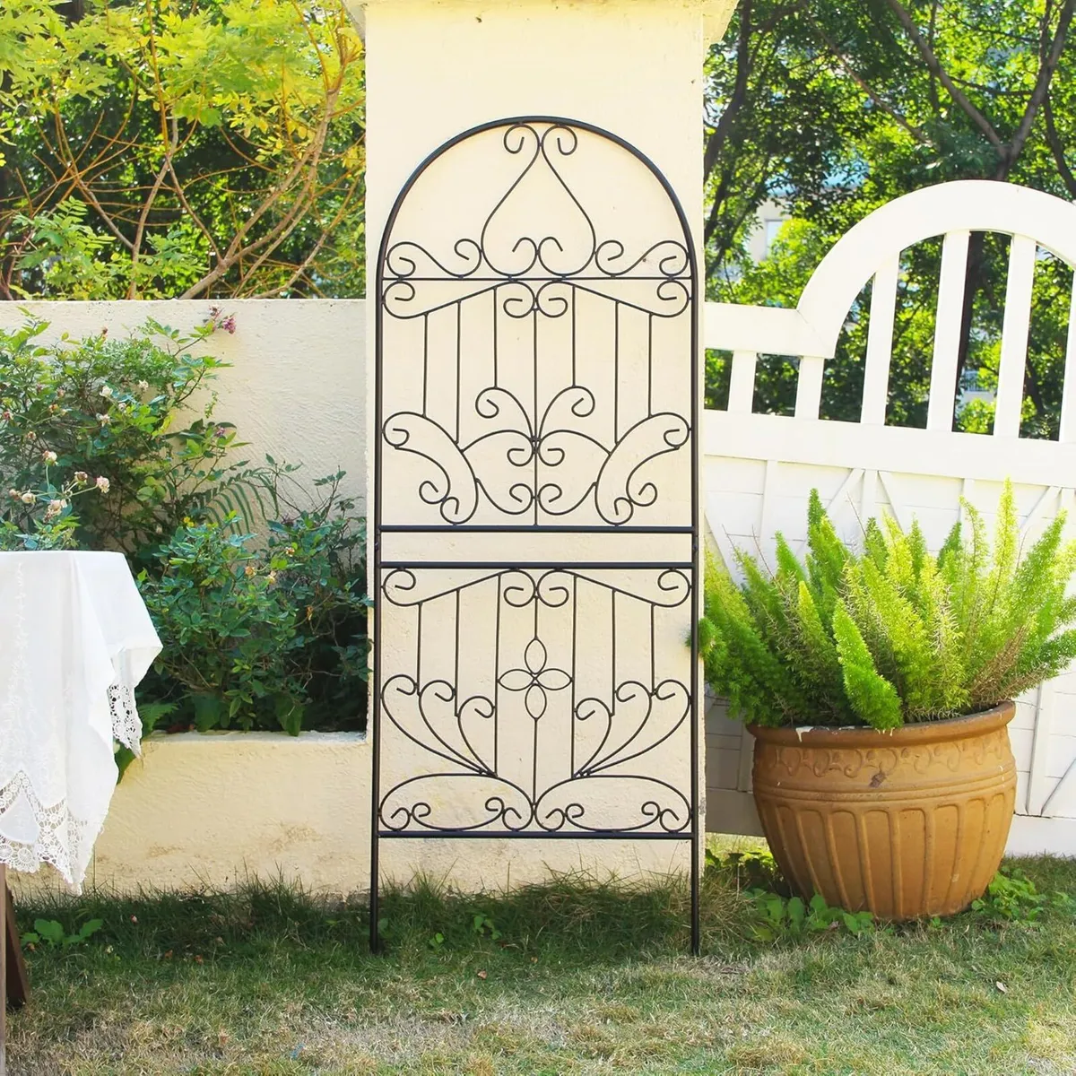 Trellis for Climbing Plants 59 H x 22 W Metal - Image 4