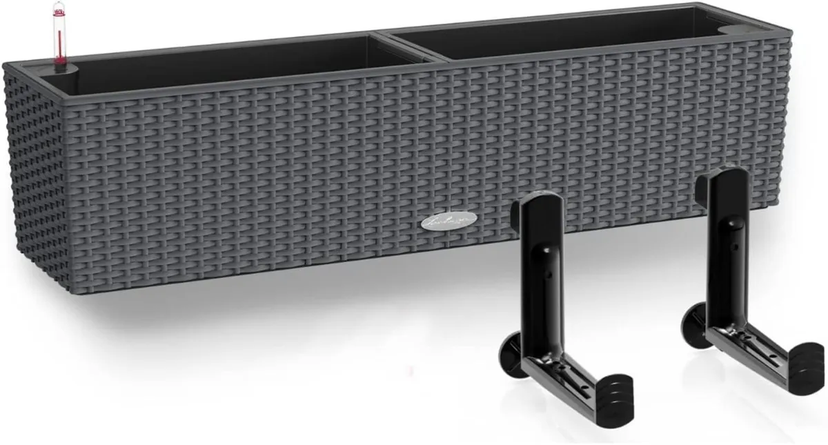 Self Watering Pot BALCONERA Cottage 80 Granite - Image 1