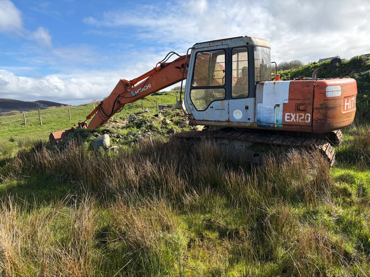 Excavator Ex120 - Image 4