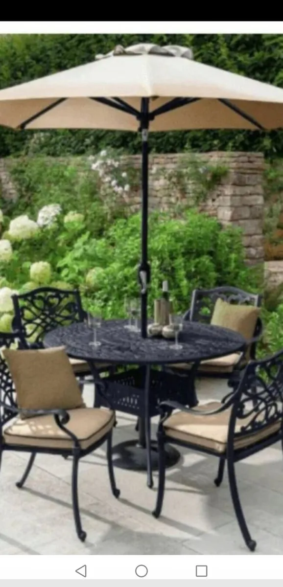 SALE*** Brand New Hartman 4 Seater Cast Alum Set