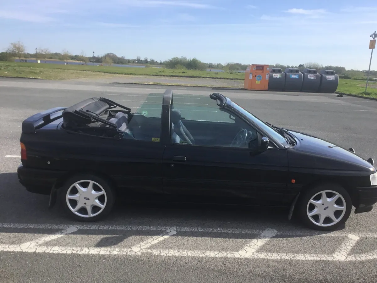 1992 Ford Escort Convertible. MK5. Only 60k miles - Image 3