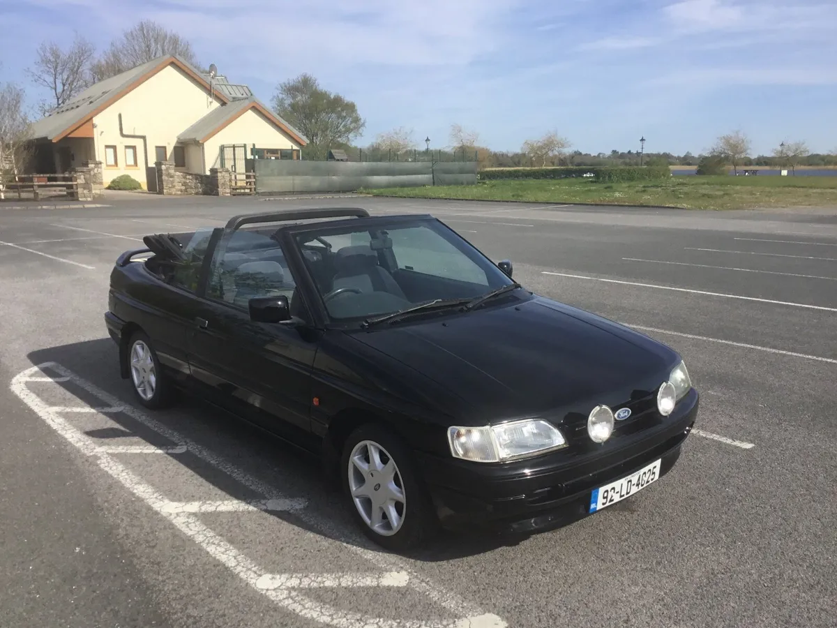 1992 Ford Escort Convertible. MK5. Only 60k miles - Image 4