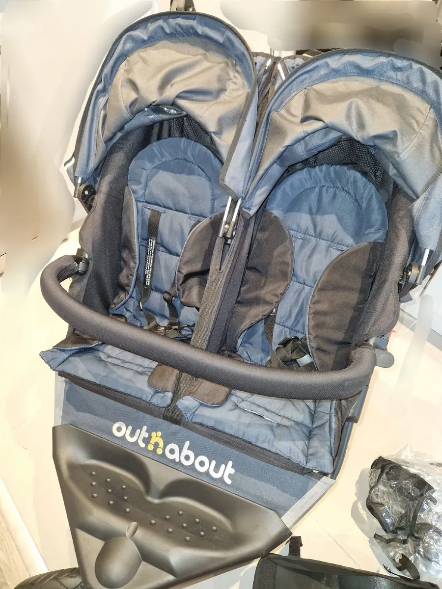 Out N About Double with newborn insert - Image 1