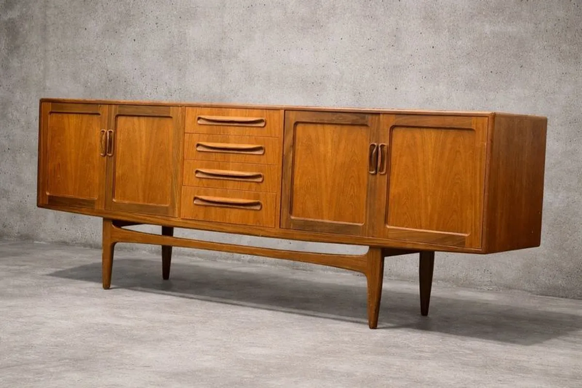 Mid century modern teak sideboards - Image 3