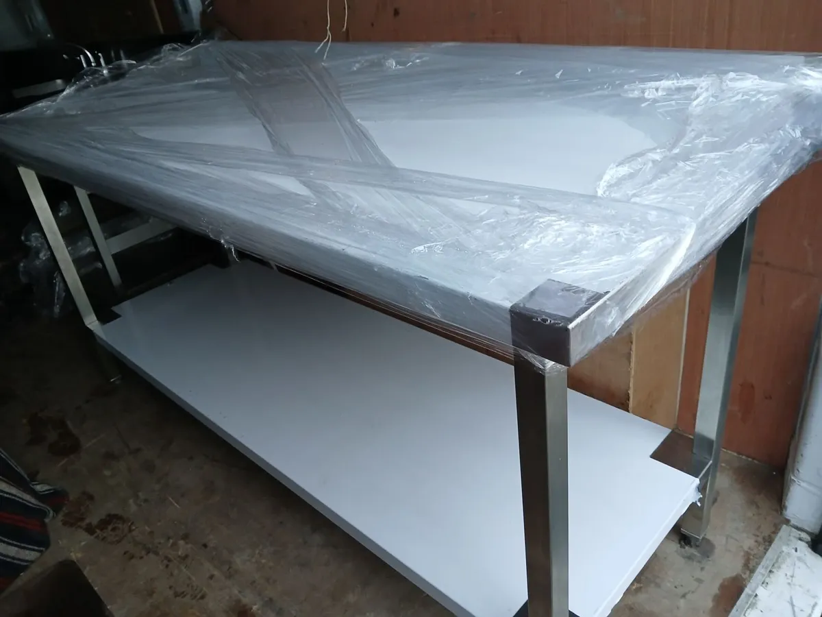 Staneless steel cabbinet  table new delivered - Image 3