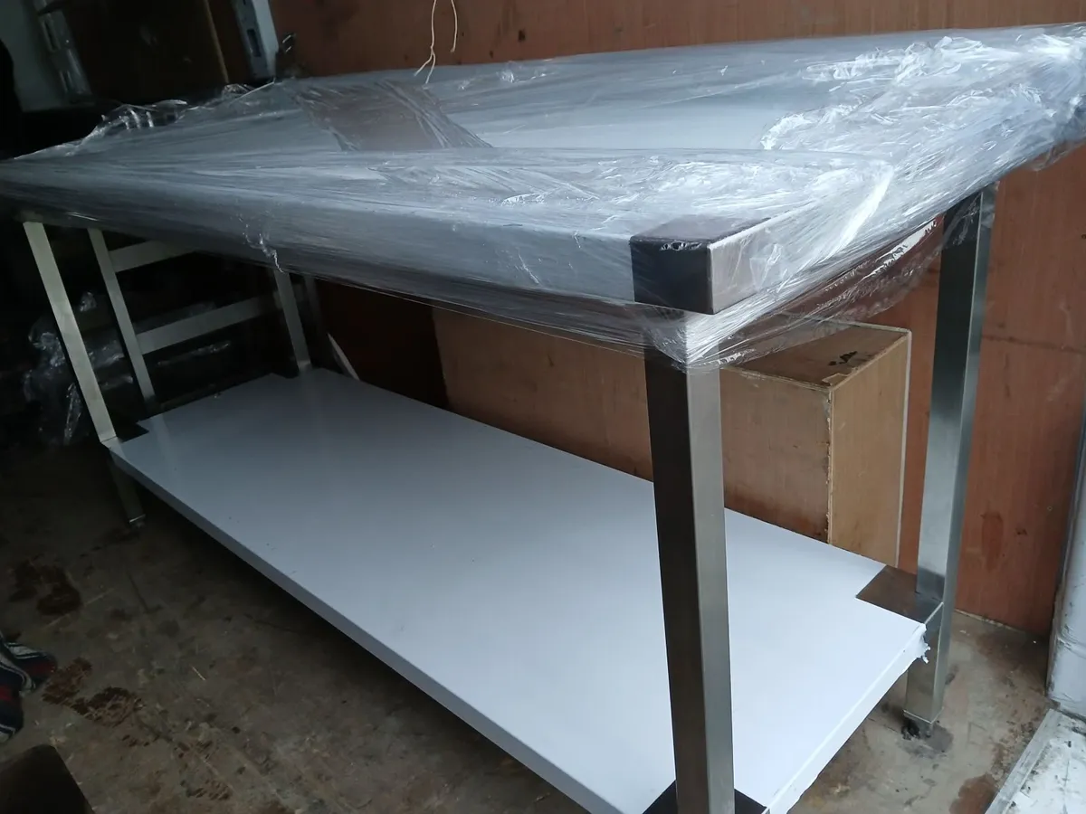 Staneless steel cabbinet  table new delivered - Image 4