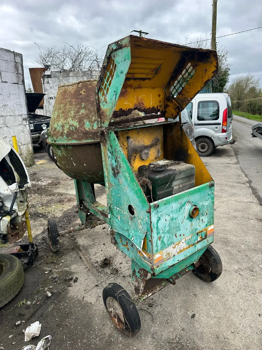 Diesel leister cement mixer - Image 3