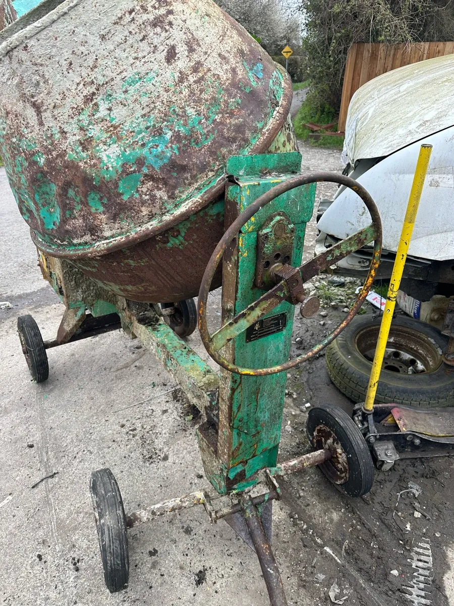 Diesel leister cement mixer - Image 4