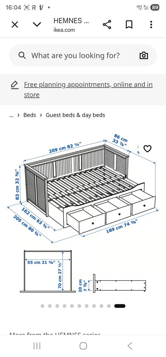 Hemnes Day Bed - Image 2