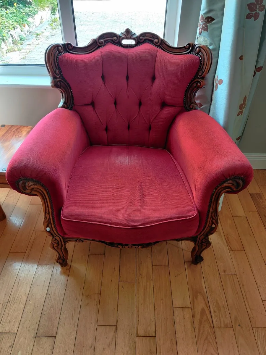 Couch and 2 armchairs - Image 2