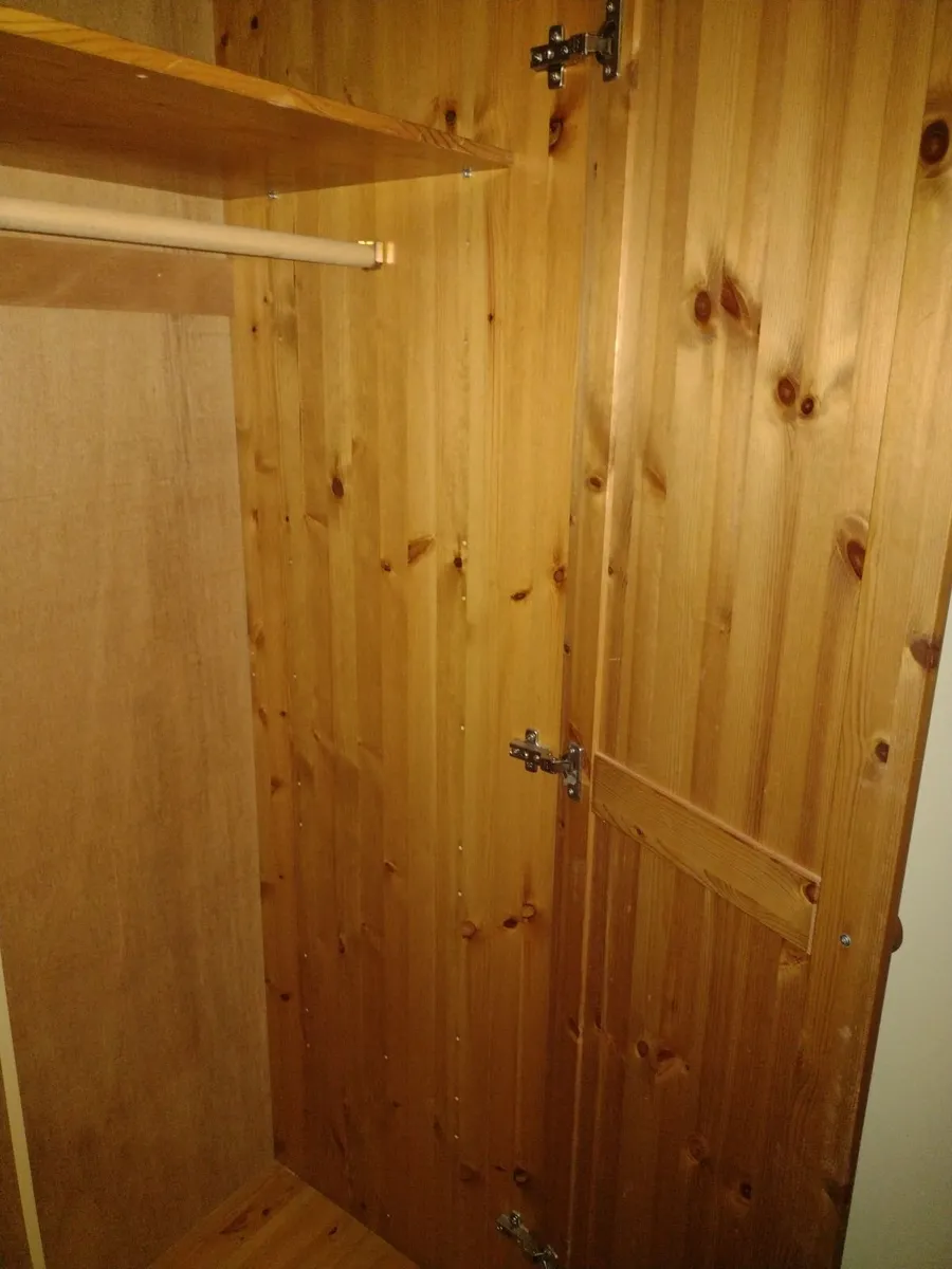 Wardrobe, Locker and bed frame - Image 3