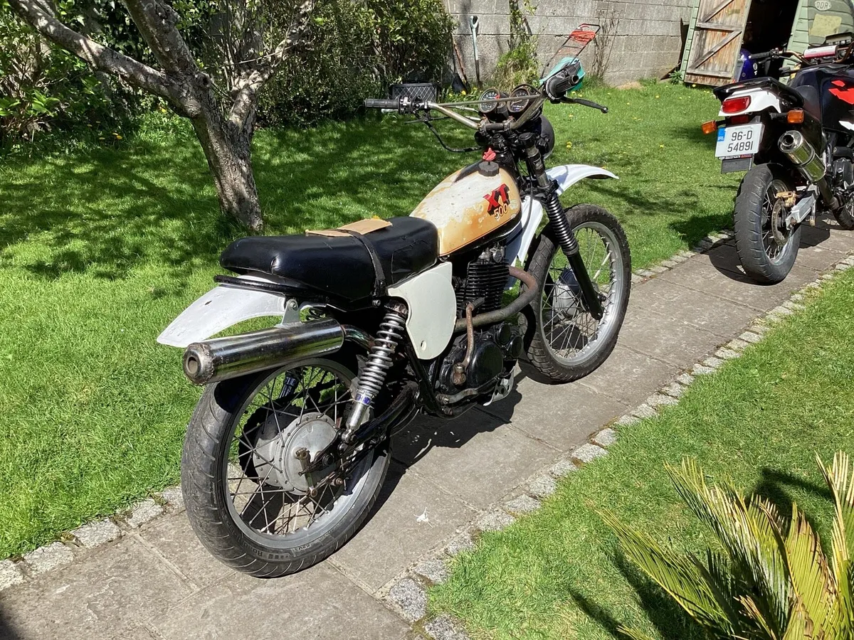 1980 Yamaha XT 500 running project - Image 3