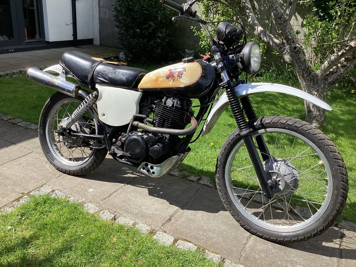 1980 Yamaha XT 500 running project - Image 1