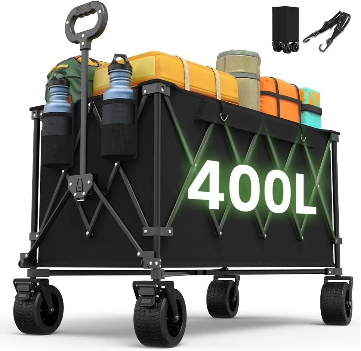 400L Festival Trolley on Wheels Super Large - Image 1