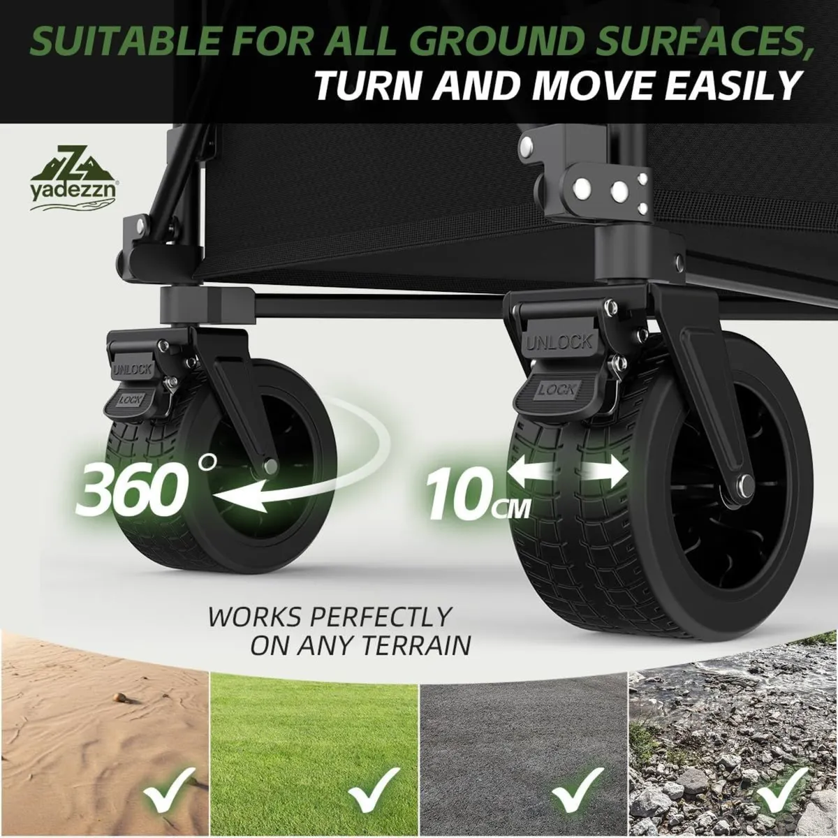 400L Festival Trolley on Wheels Super Large - Image 4