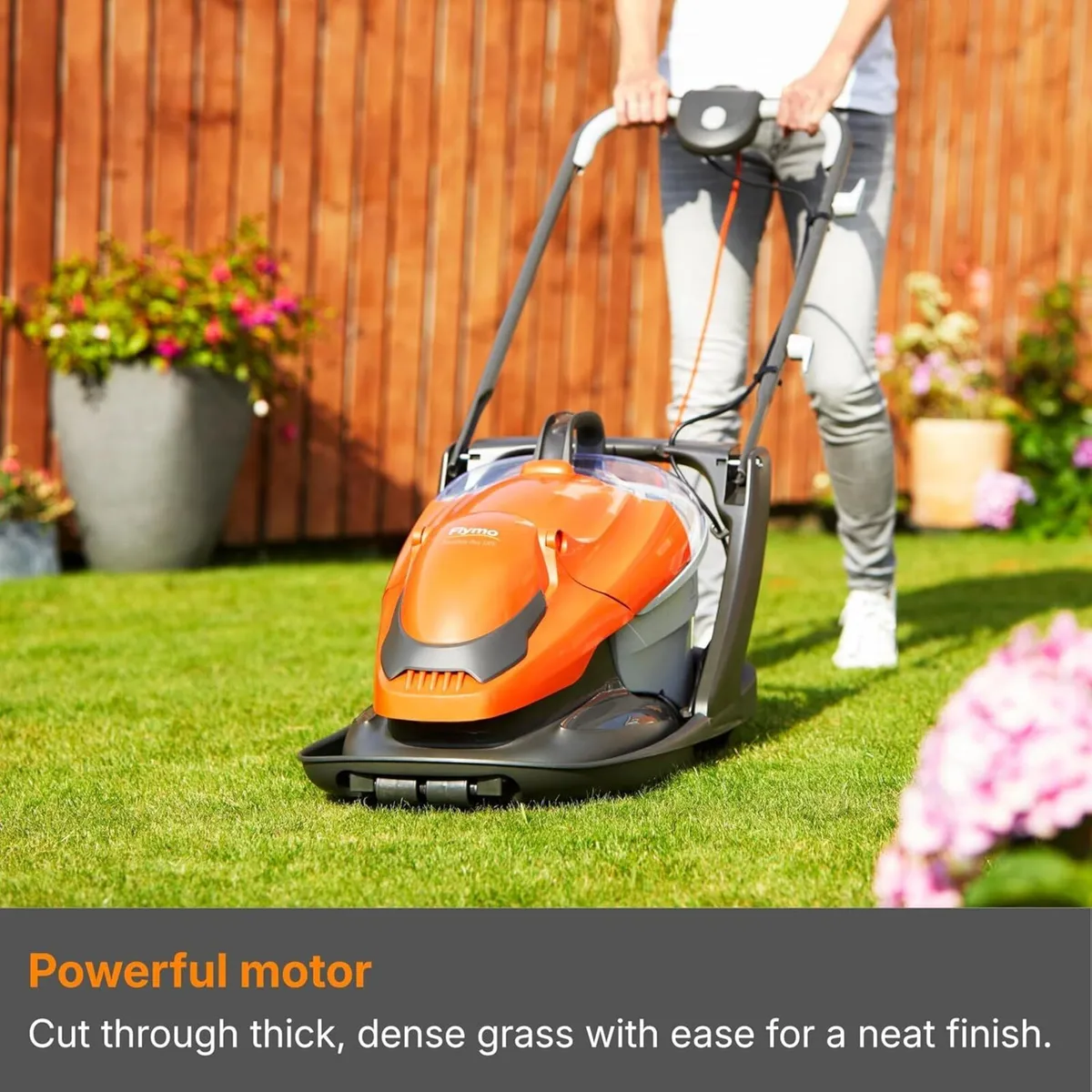 EasiGlide Plus 330V Hover Collect Lawn Mower - - Image 2