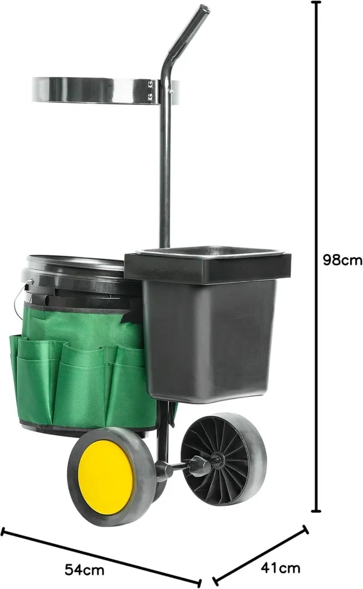 Garden Trolley Carrier for Big Gardening Tools - Image 3