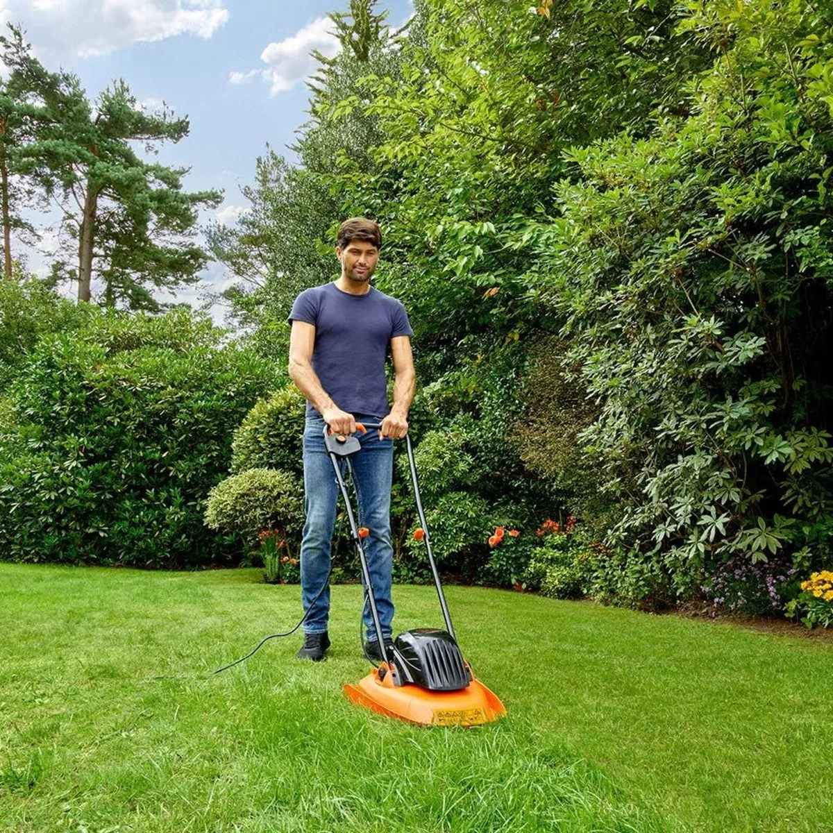 30cm Electric Hover Mower with GL250 Grass - Image 2