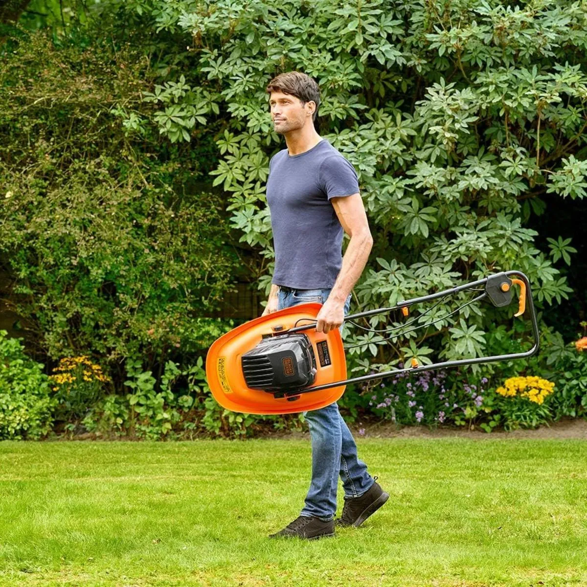 30cm Electric Hover Mower with GL250 Grass - Image 4