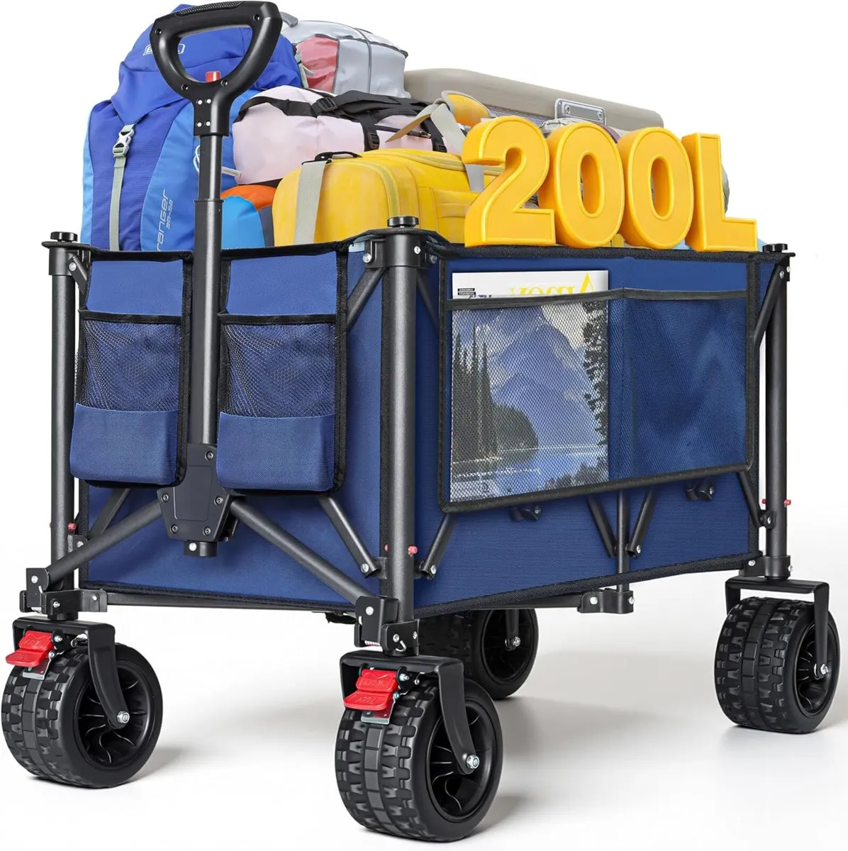 200L Festival Trolley on Wheels 200KG Folding - Image 1