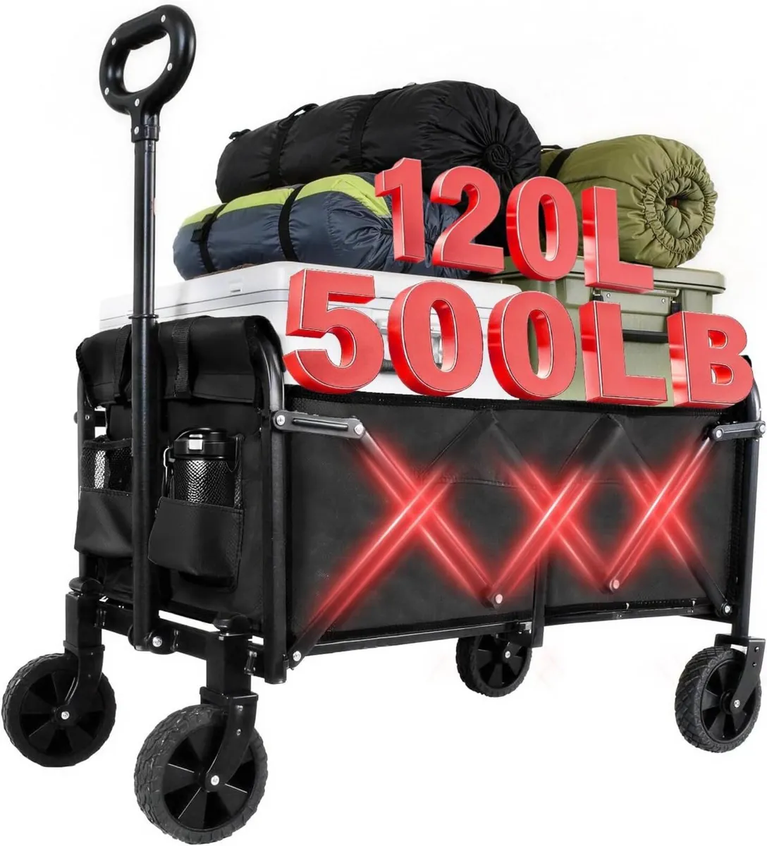 120L Festival Trolley on Wheels 225kg/500lbs - Image 1