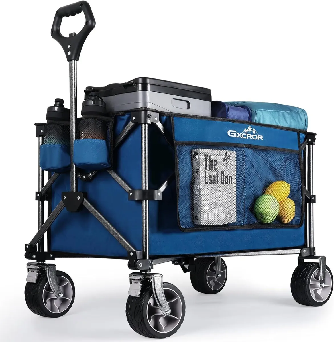 Folding Trolley Cart 200L Collapsible Wagon 330 - Image 1