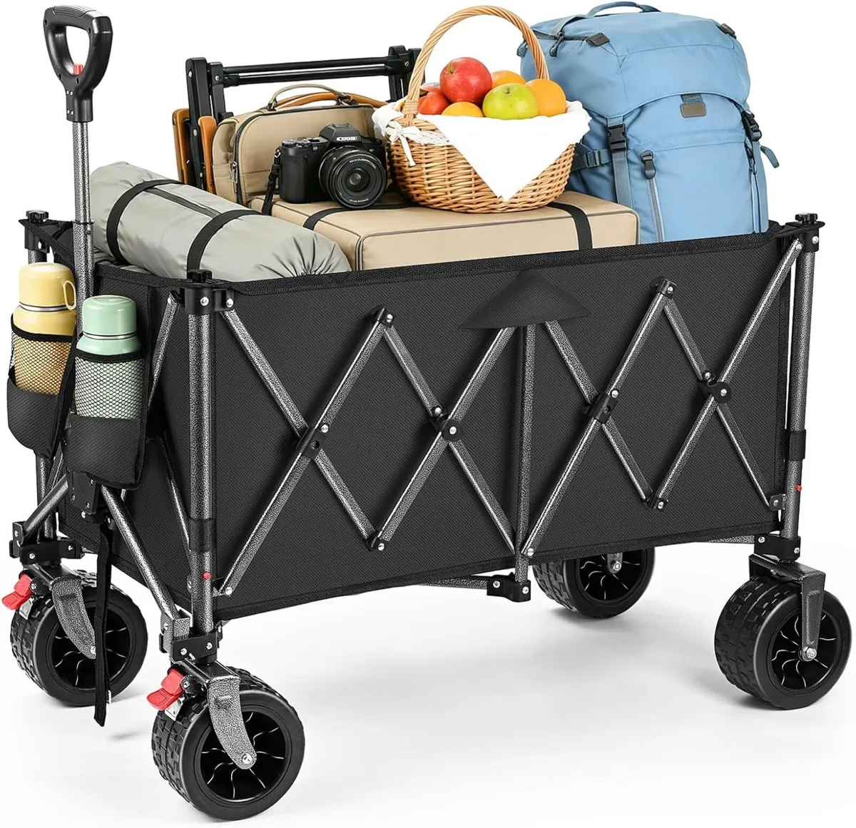 160L Festival Trolley on Wheels Large Folding - Image 1