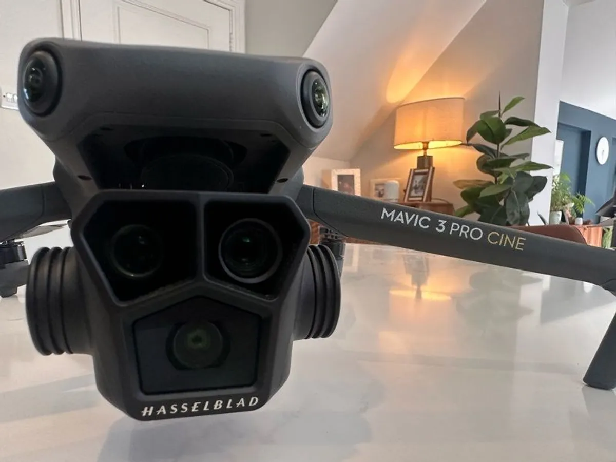 DJI Mavic 3 Cine Premium Combo ProRes, 1TB SSD, RC Pro Controller, 3 Batteries - Image 1