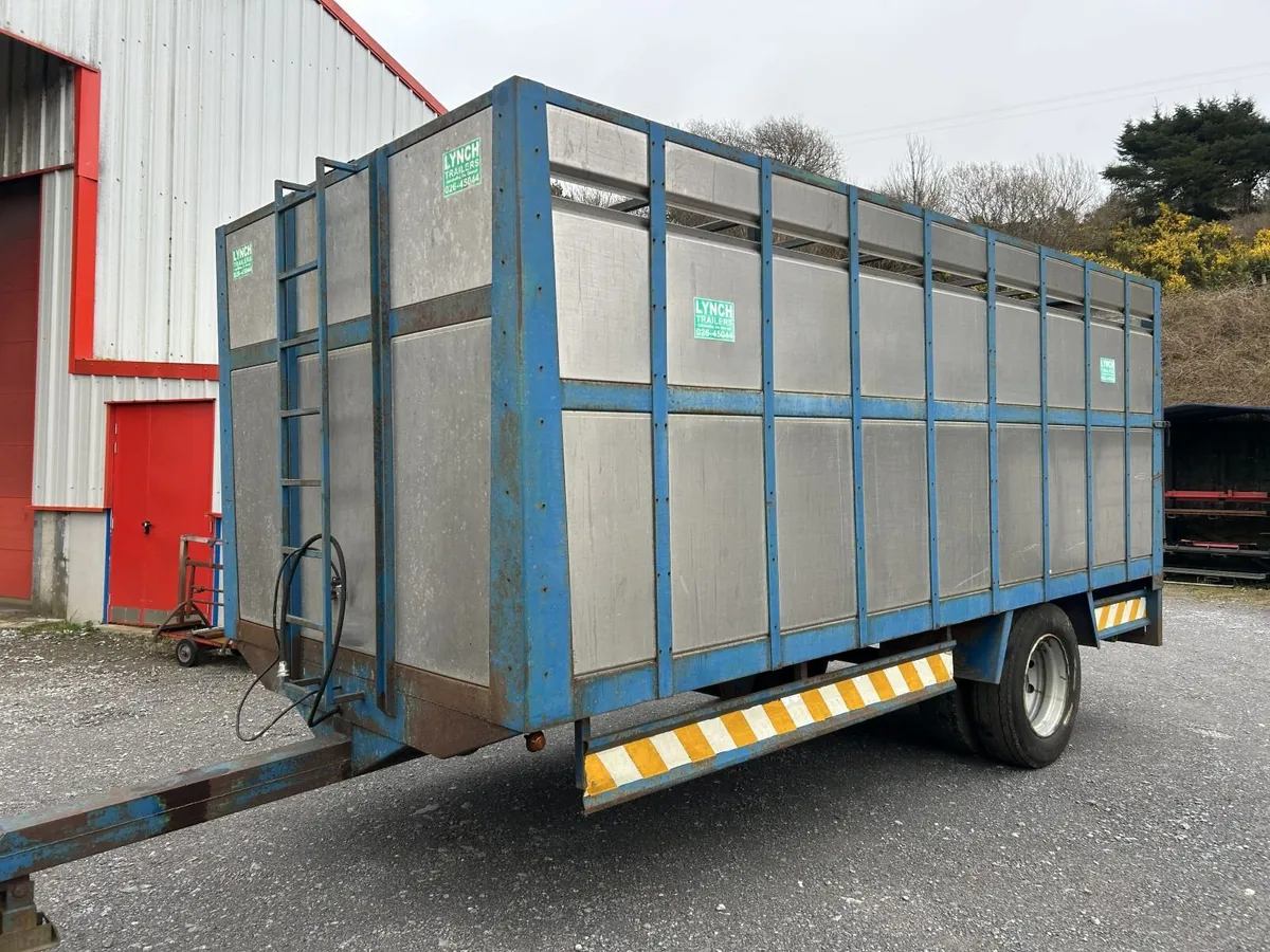 18ft Lynch Cattle Trailer - Image 1