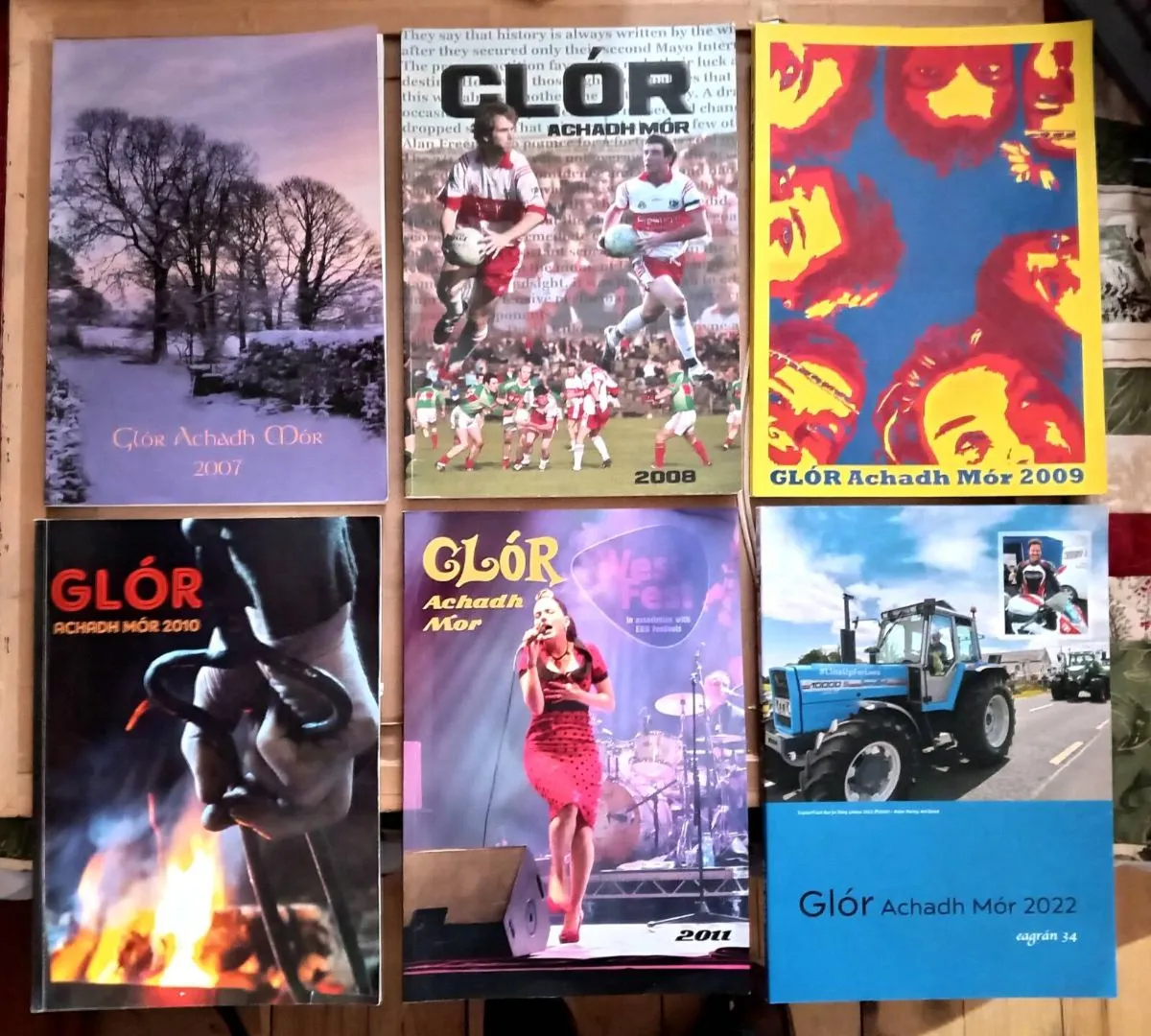 Joblot of 11 Aughamore Annuals (2 photos) - Image 1