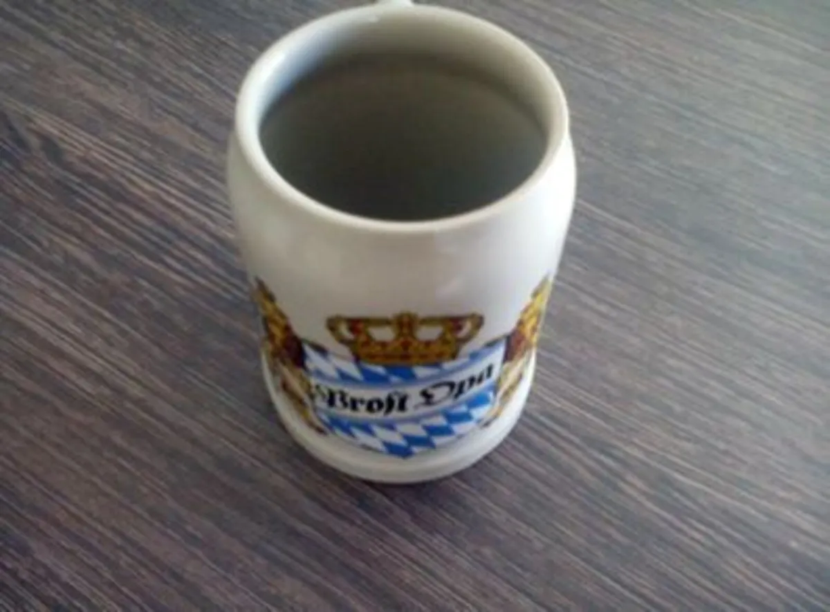 Ceramic Beer Stein.