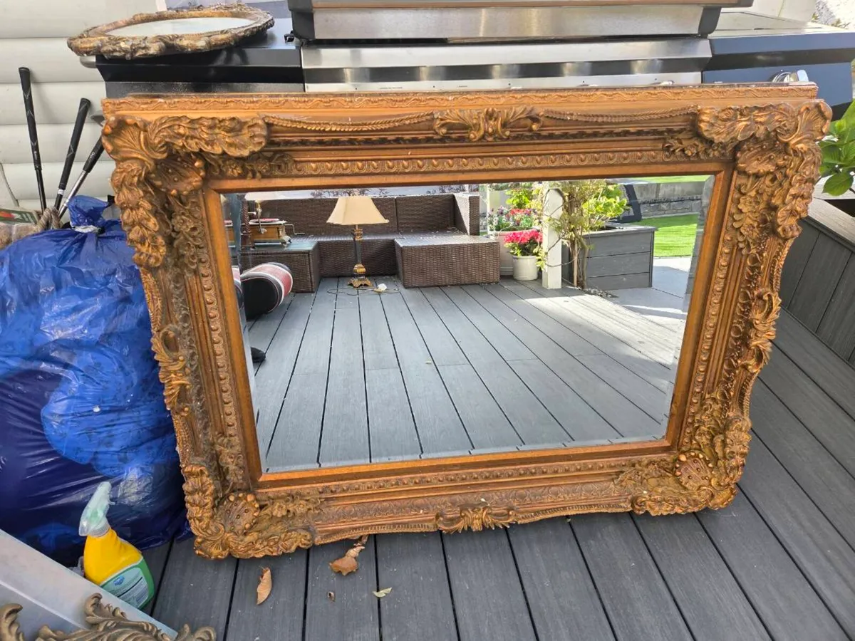 Elegant Mirrors 4 in lot - Image 1