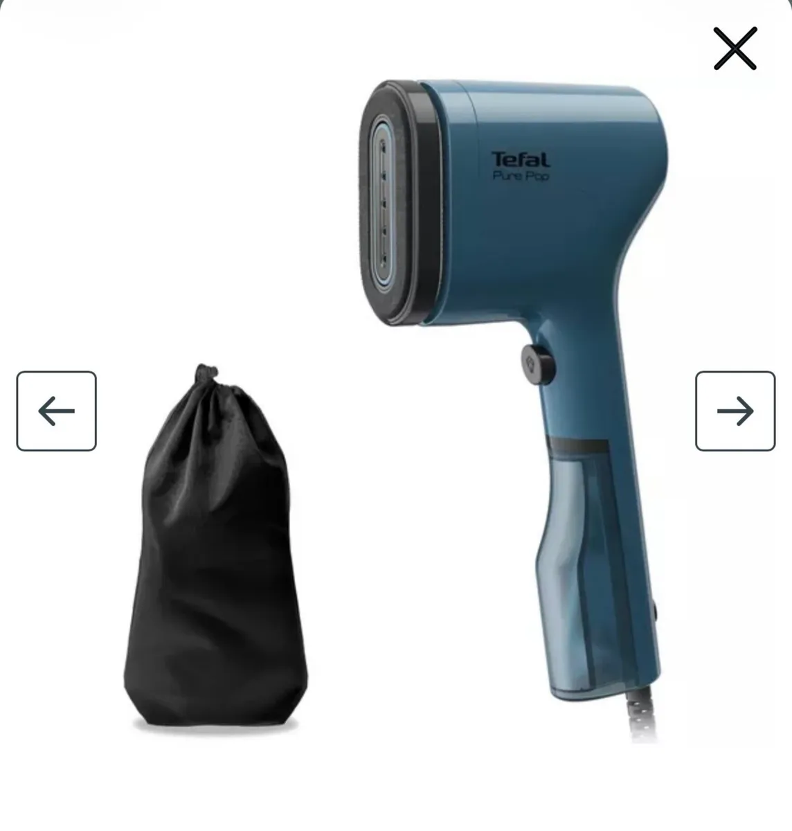 Tefal Pure Pop Clothes Steamer & Lint Remover - Image 2