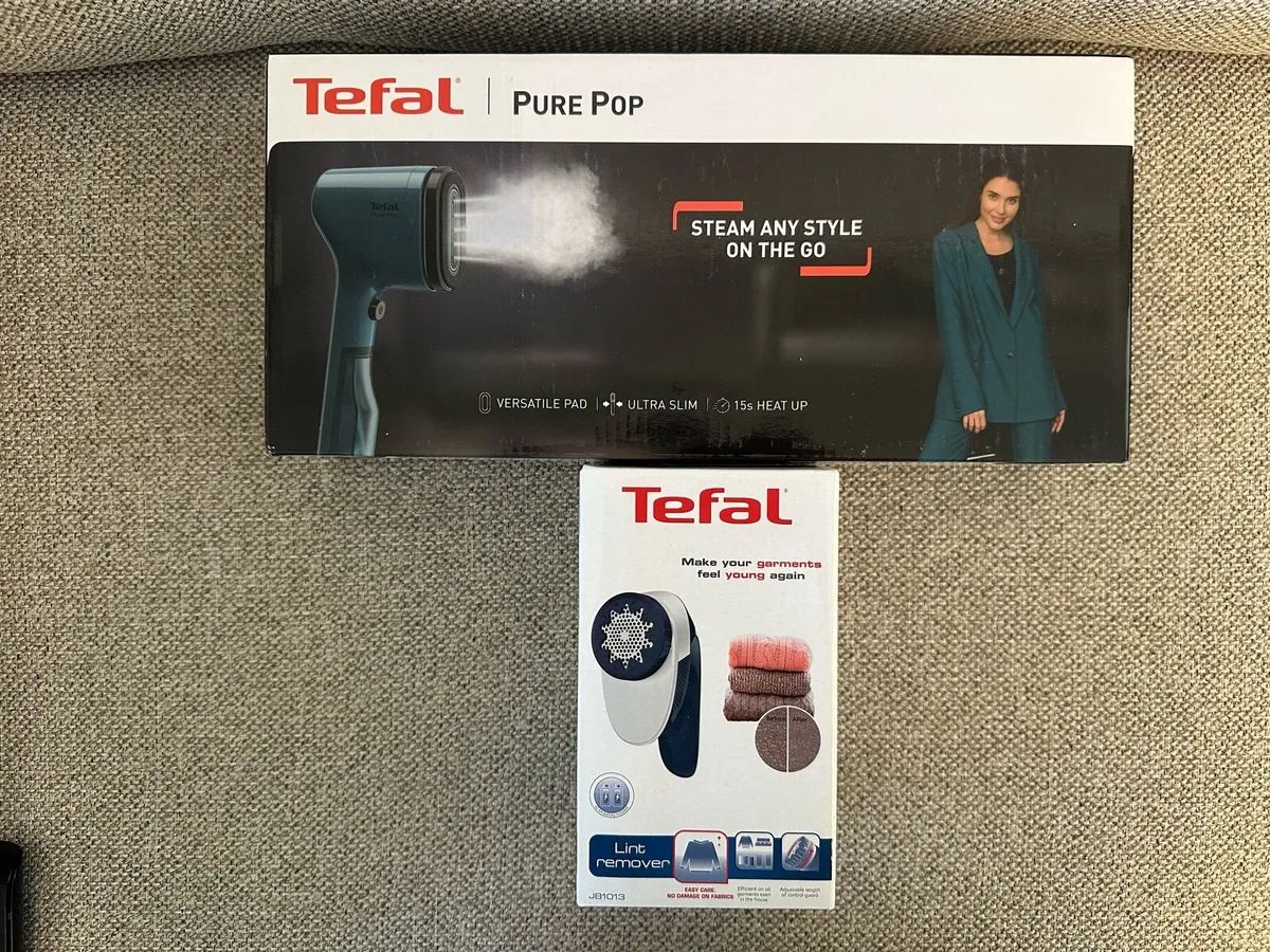 Tefal Pure Pop Clothes Steamer & Lint Remover - Image 1