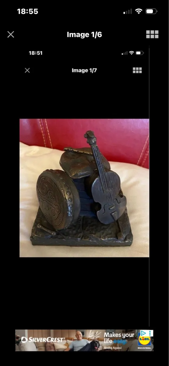 Jeanne Rynhard Bronze- Seisun Fiddle - Image 1