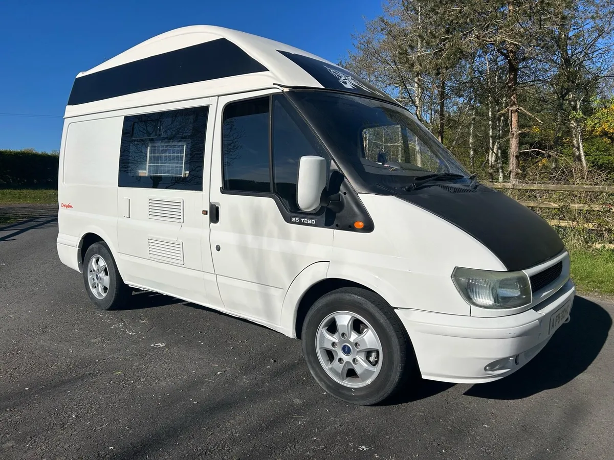 NI REG transit factory built Devon camper - Image 3